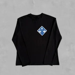 SYNA HAZARD LONGSLEEVE BLACK SWEATSHIRTS