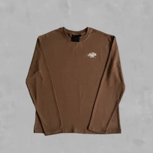 SYNA LONGSLEEVE BROWN SWEATSHIRTS