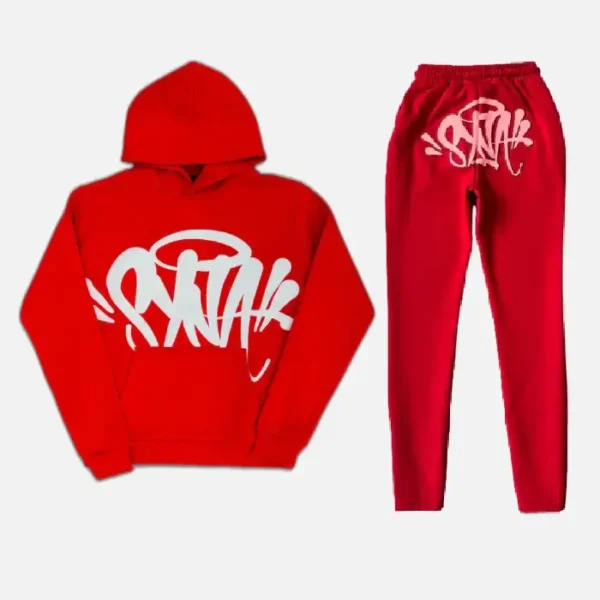 Synaworld Syna Logo Tracksuit Red