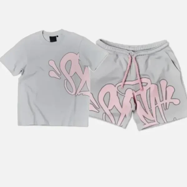 Synaworld Syna Logo Twinset-GreyPink