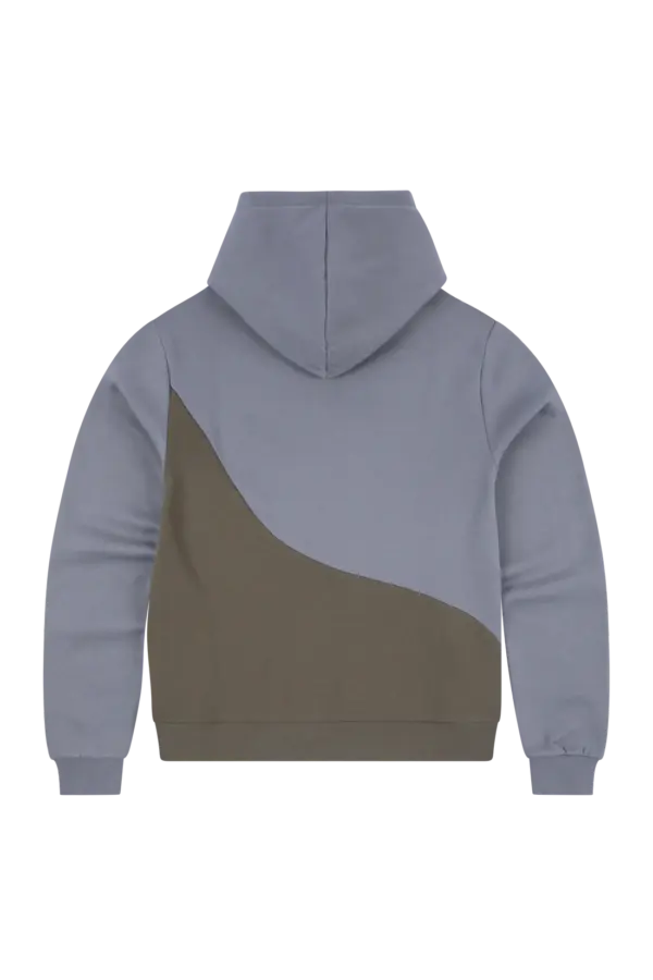 SYNA SLICE HOODIE GREY brown