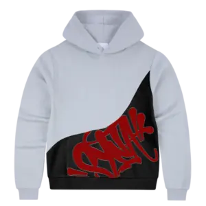 SYNA SLICE HOODIE LIGHT GREY BLACK